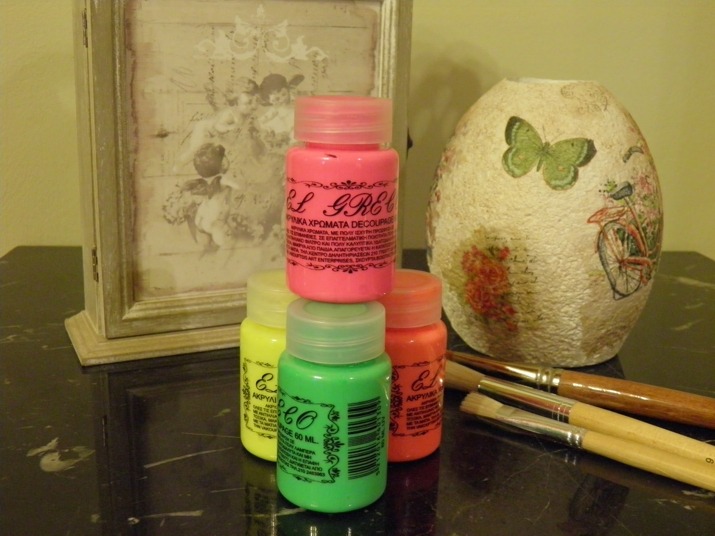 XΡΩΜΑΤΑ-FLUO Aκρύλικα χρώματα fluo 60 ml - Image 1